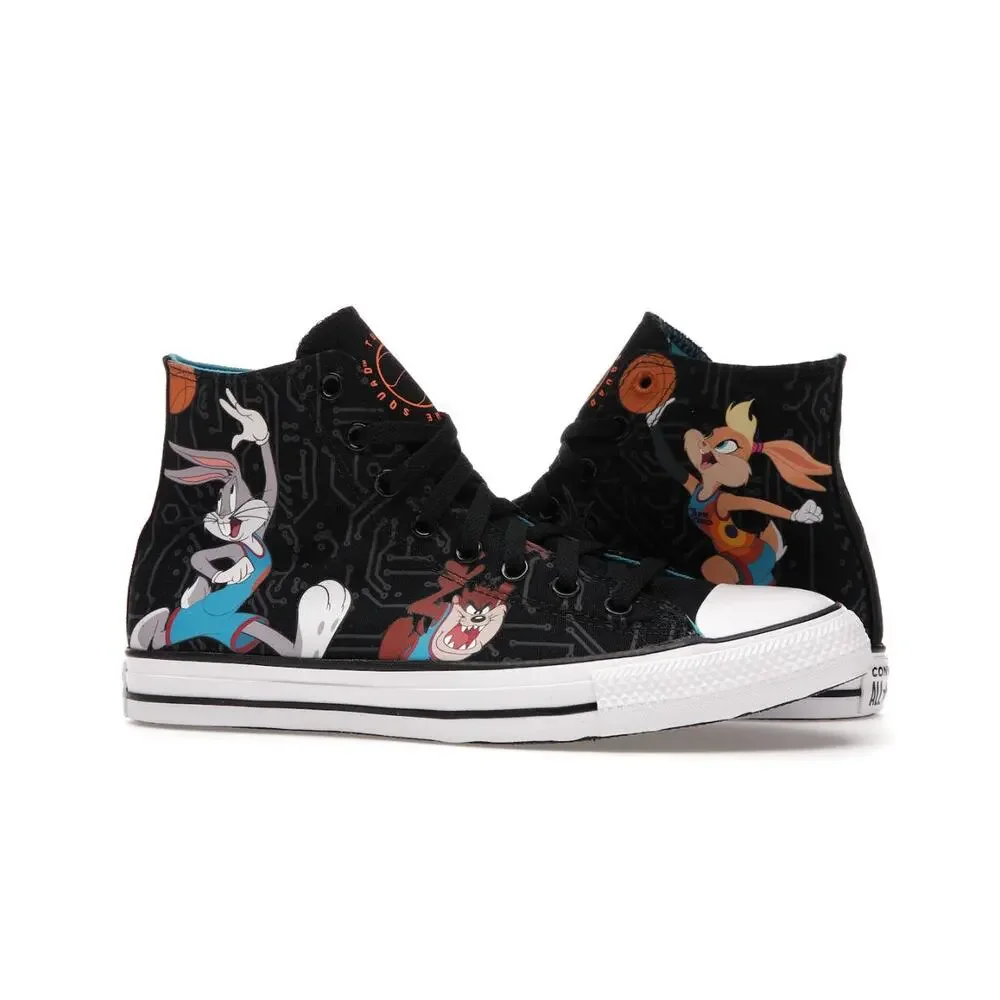 Converse high top sneakers space jam size youth 3